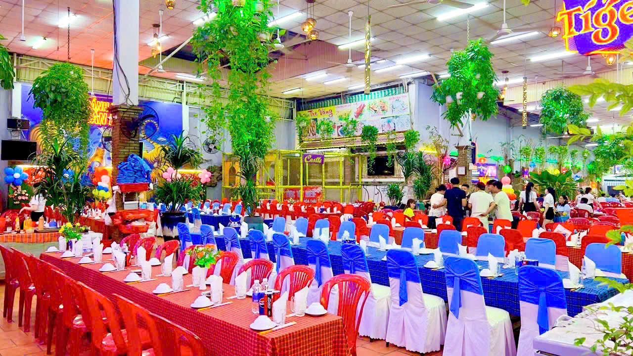 Không gian Tre vàng buổi tối